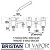 Bristan Prism Bath Shower Mixer Dimensions
